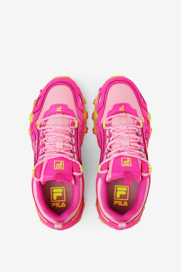Fila Mujer Oakmont Tr Rosa/almendro En Flor/amarillo