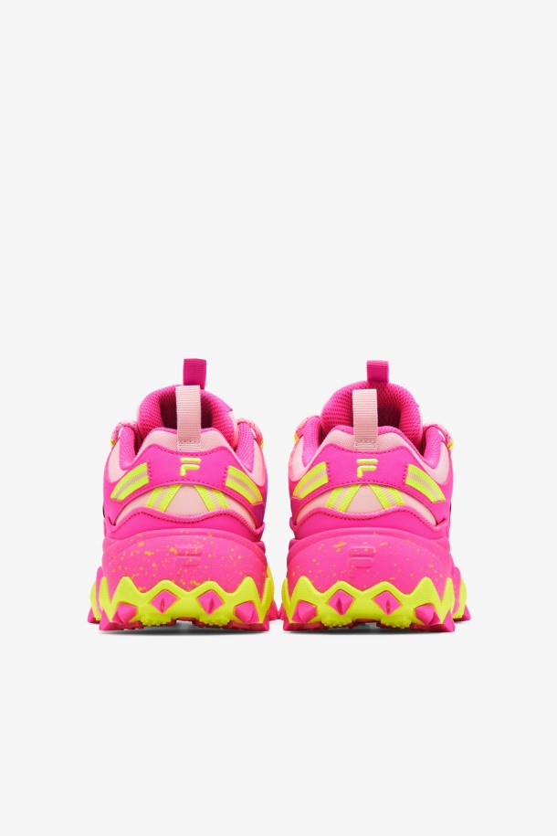 Fila Mujer Oakmont Tr Rosa/almendro En Flor/amarillo