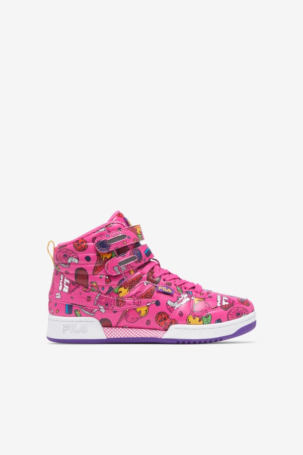 Sugar Plum/purple/limon Fila Outlets Niños Grandes F-14