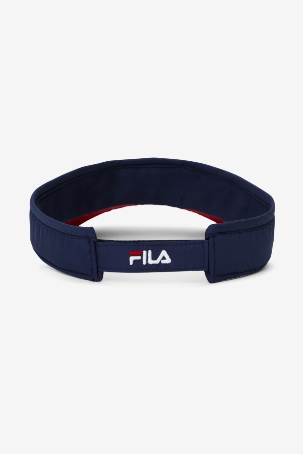 Fila Outlets Azul Marino/rojo Pickleball Visera