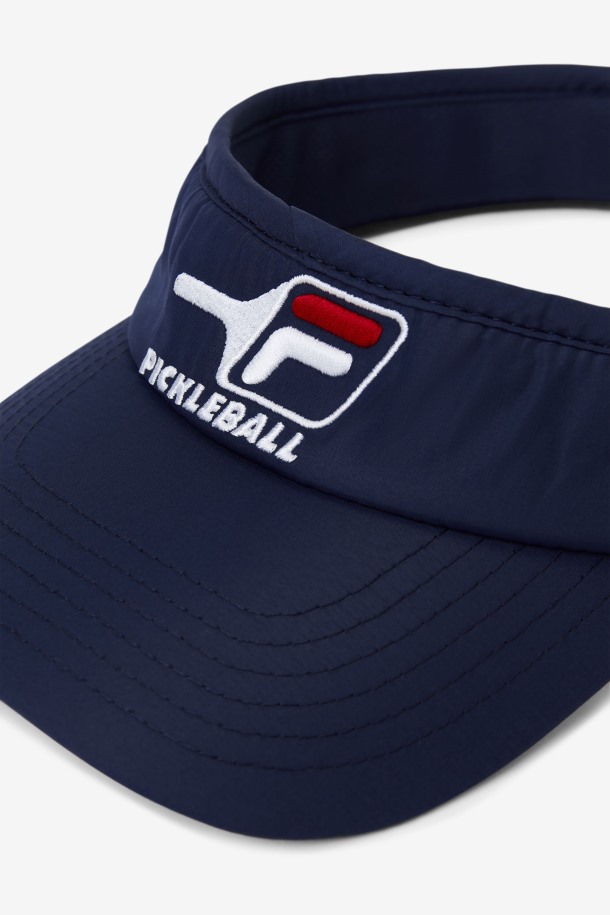 Fila Outlets Azul Marino/rojo Pickleball Visera
