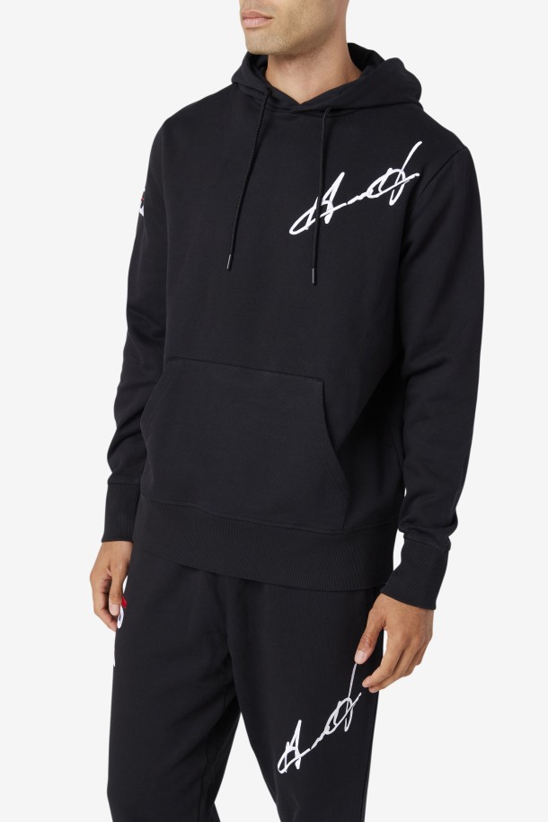 Grant Hill Lazarus Sudadera Con Capucha Negro Fila Outlet