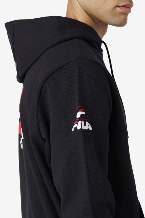 Grant Hill Lazarus Sudadera Con Capucha Negro Fila Outlet