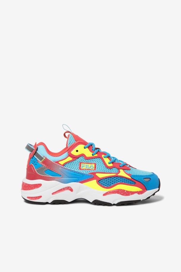Ray Tracer De Mujer Apex Fila Outlet Bluefish/amarillo/coral Fiery