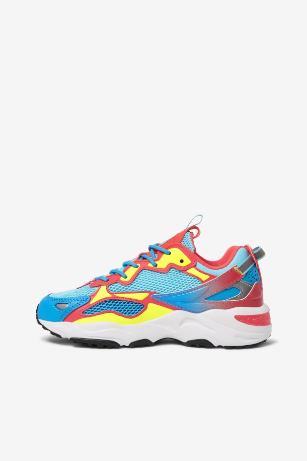 Ray Tracer De Mujer Apex Fila Outlet Bluefish/amarillo/coral Fiery