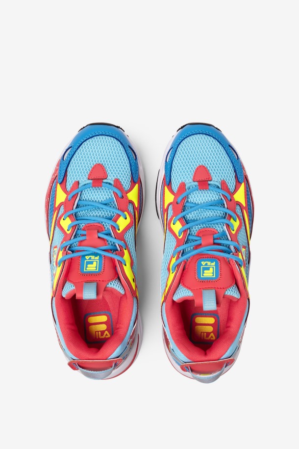 Ray Tracer De Mujer Apex Fila Outlet Bluefish/amarillo/coral Fiery