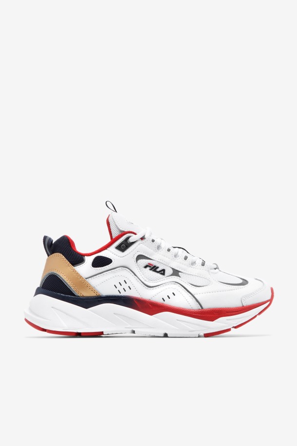 Blanco/azul/rojo Fila Outlet Hombre Trigate
