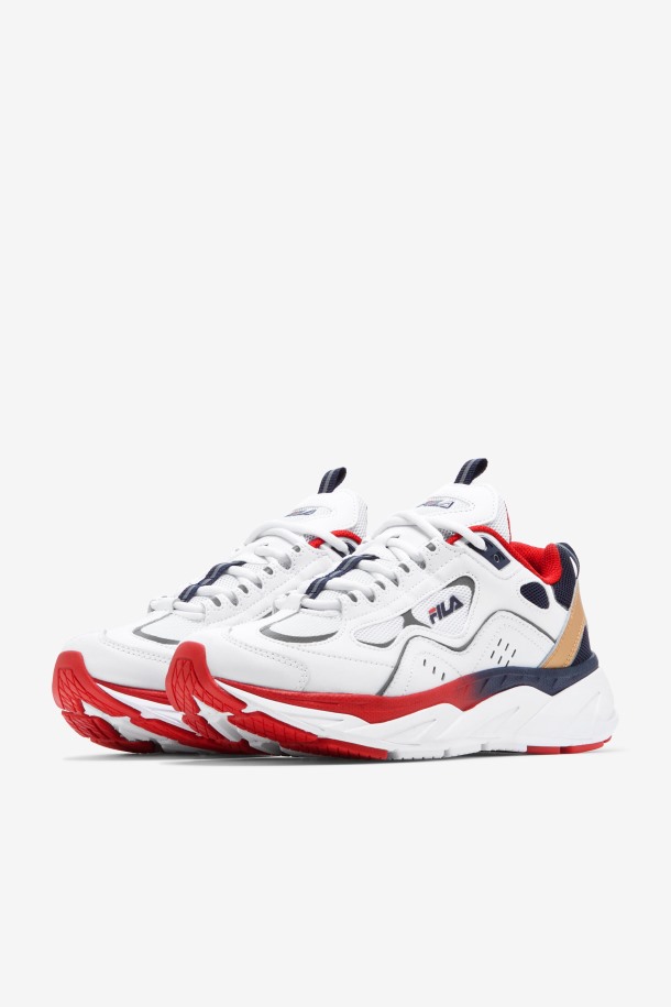 Blanco/azul/rojo Fila Outlet Hombre Trigate
