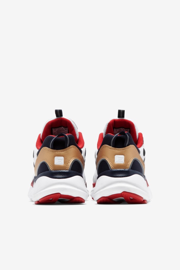 Blanco/azul/rojo Fila Outlet Hombre Trigate
