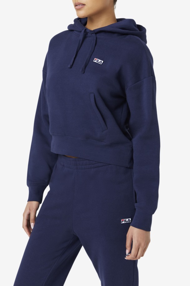 Queue Outlets Marina Sudadera Con Capucha Peacoat