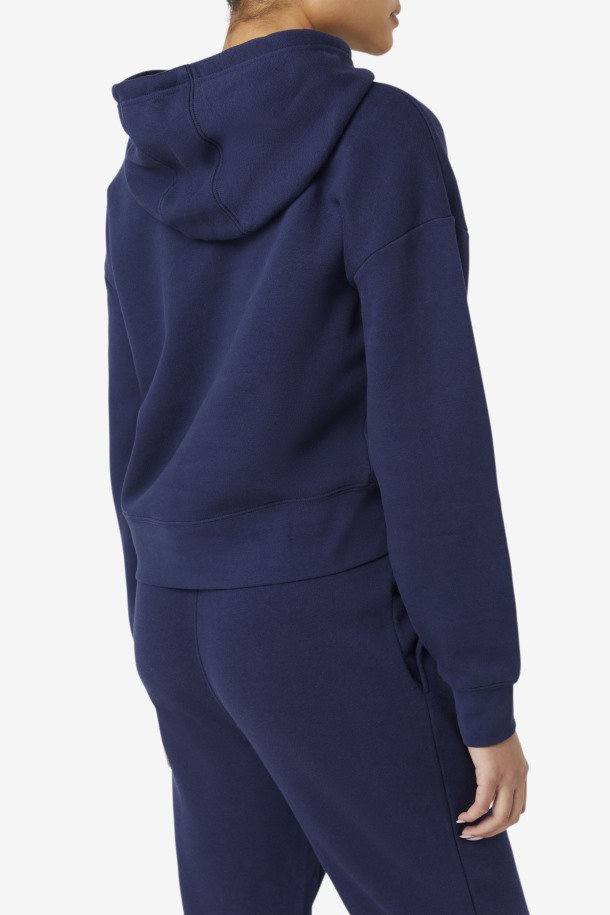 Queue Outlets Marina Sudadera Con Capucha Peacoat