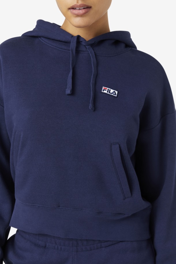 Queue Outlets Marina Sudadera Con Capucha Peacoat