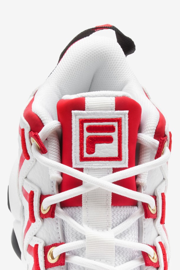 Blanco/rojo/negro Fila Outlets Stackhouse Para Niños Pequeños