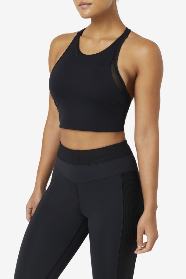 Sujetador Deportivo Uplift T-back Fila Outlets Negro
