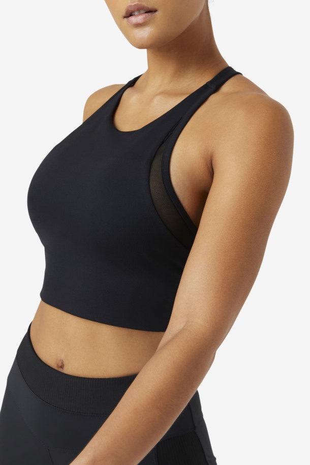 Sujetador Deportivo Uplift T-back Fila Outlets Negro
