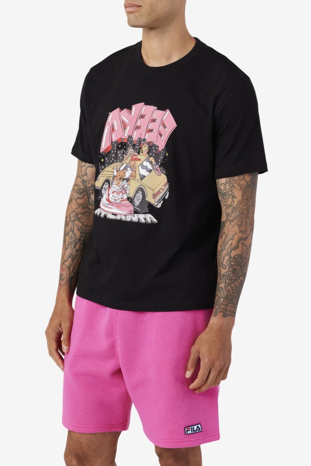 Camiseta Fila Outlets Negra Vulk