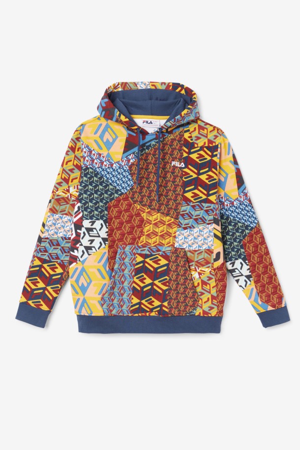 Sudadera Fila Outlet Anja Amarilla/ocean