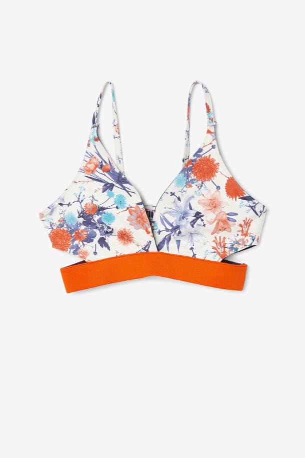 Sujetador Charlee Top Orange.com Fila Outlets