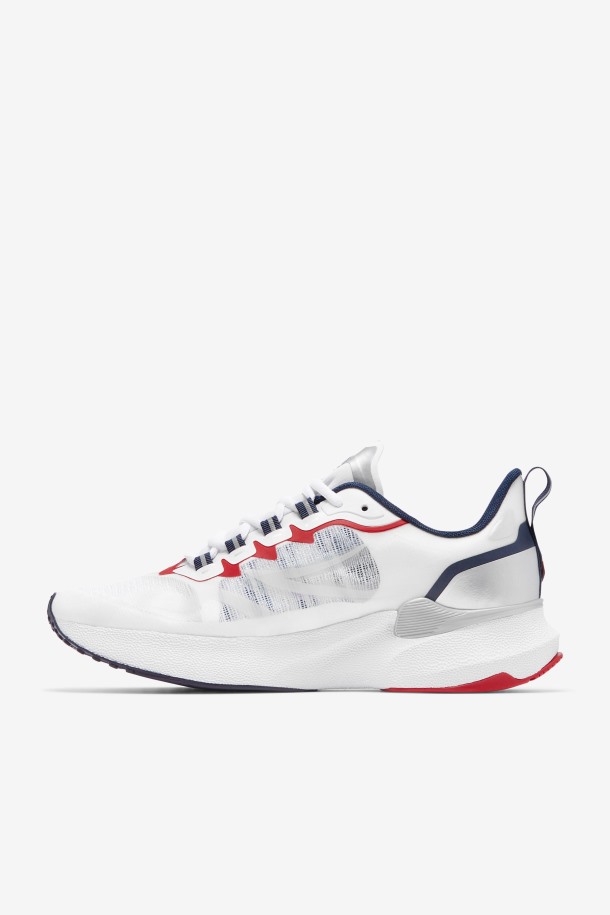 Zapatillas Fila Tactik 5 Impulse Blanco/azul Marino/rojo