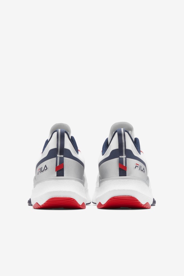 Zapatillas Fila Tactik 5 Impulse Blanco/azul Marino/rojo
