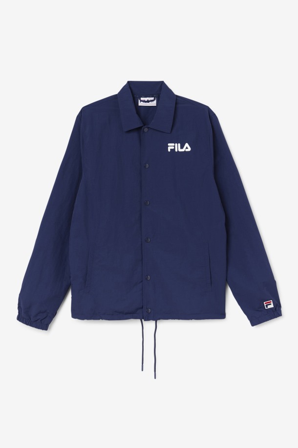 Chaqueta Entrenadores Azul Marino Fila Outlets