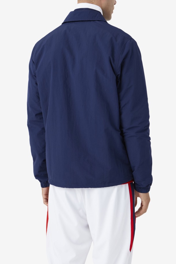 Chaqueta Entrenadores Azul Marino Fila Outlets