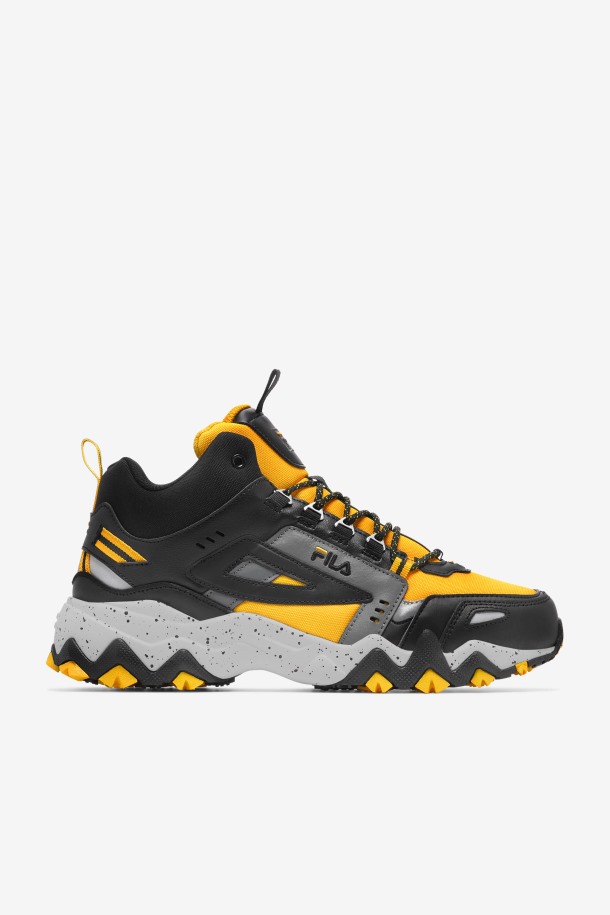 Hombre Oakmont Tr Mid Fila Outlets Oro/negro/glaciar Gris