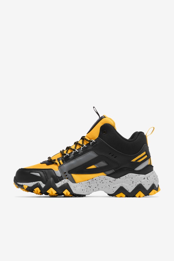 Hombre Oakmont Tr Mid Fila Outlets Oro/negro/glaciar Gris