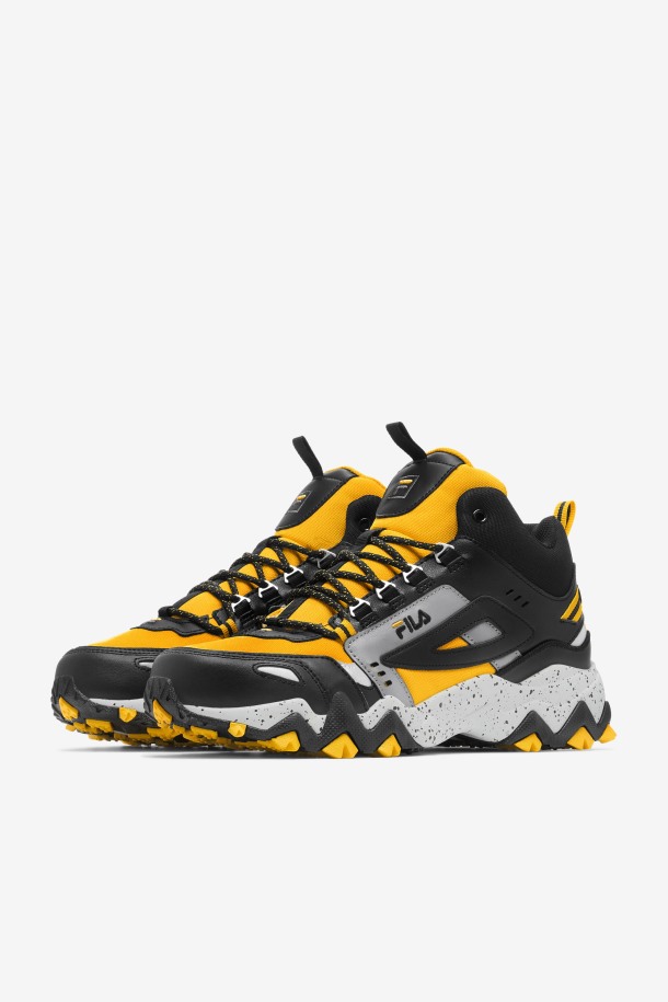 Hombre Oakmont Tr Mid Fila Outlets Oro/negro/glaciar Gris