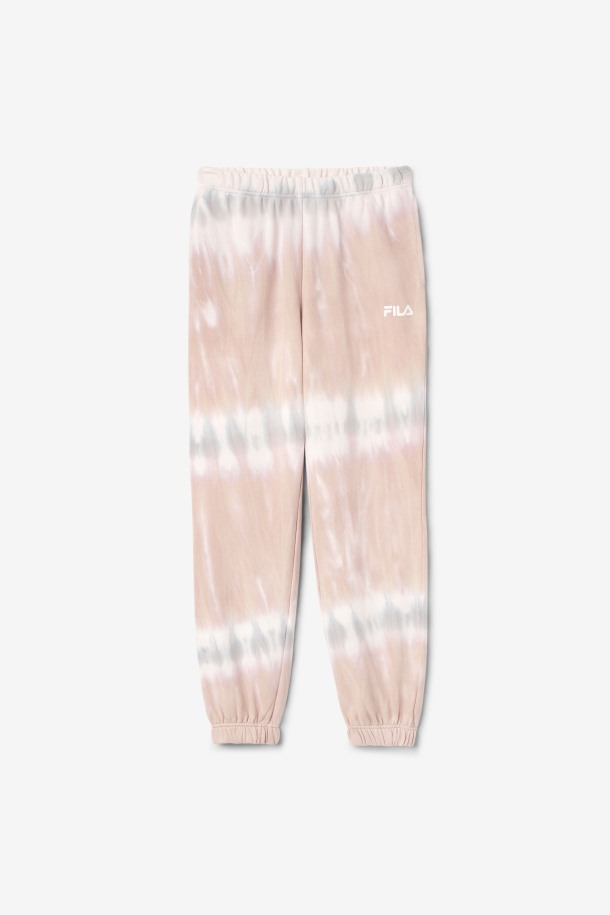 Fila Outlets Raleigh Tie Dye Jogger Gardenia/blanco/belgian Block