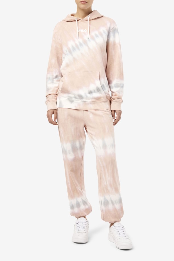 Fila Outlets Raleigh Tie Dye Jogger Gardenia/blanco/belgian Block