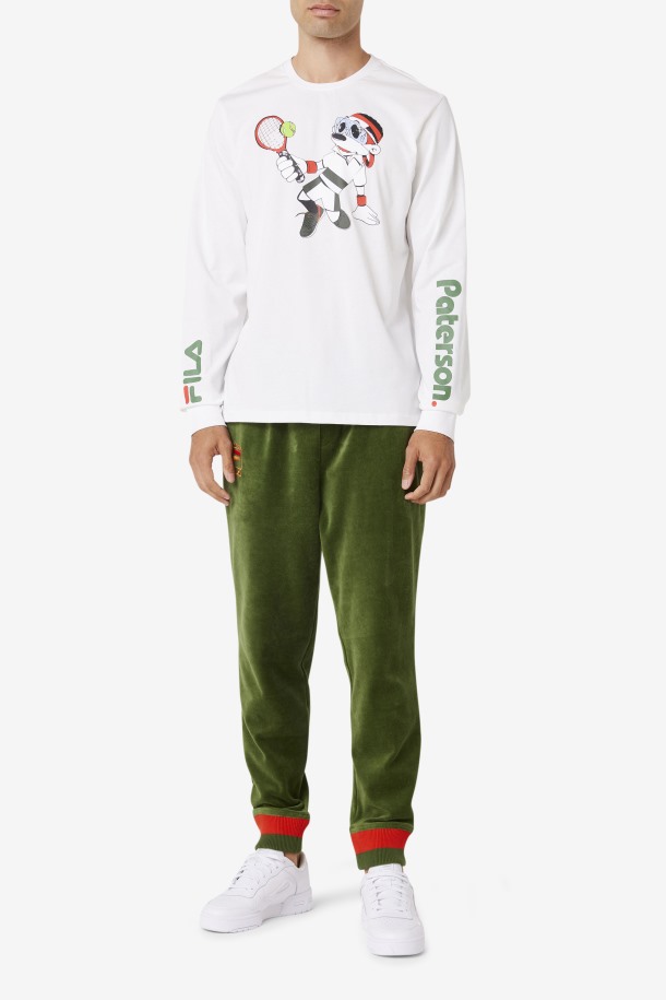 Fila Outlets Blanco Fila X Paterson Camiseta De Manga Larga