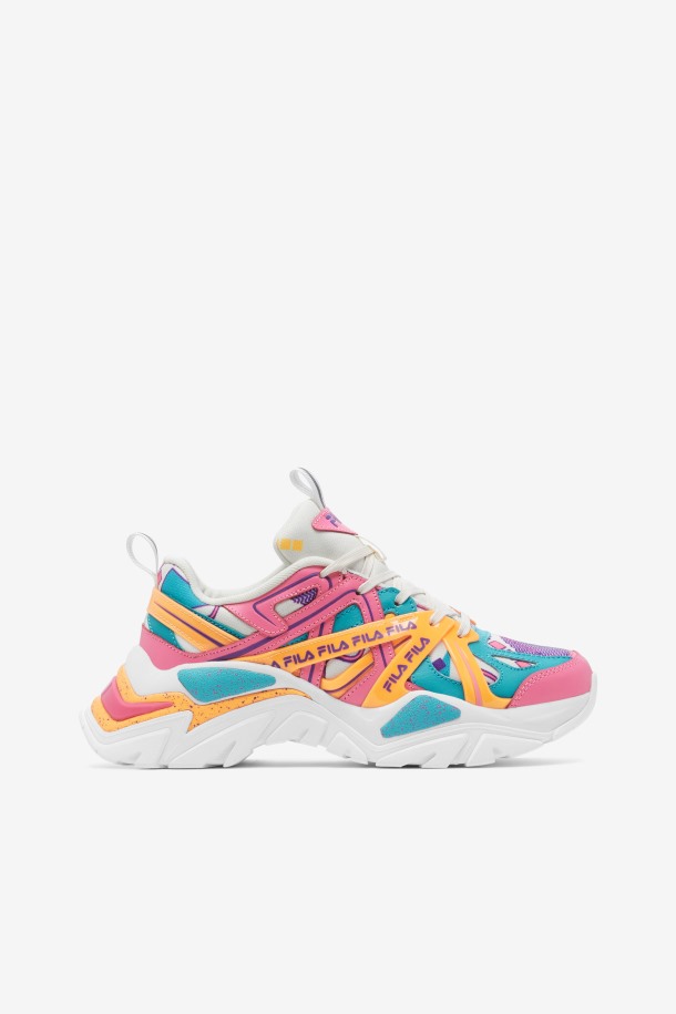Zapatillas Fila Mujer Gardenia/blue/bubblegum Electrove 2