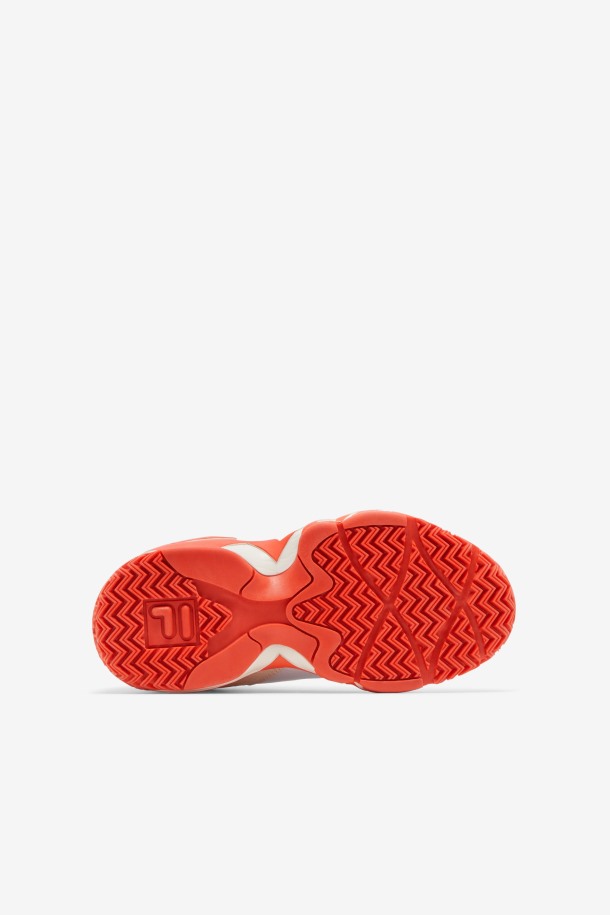 Fila Mb White/mandarin Red/gardenia Para Niños Pequeños Outlet