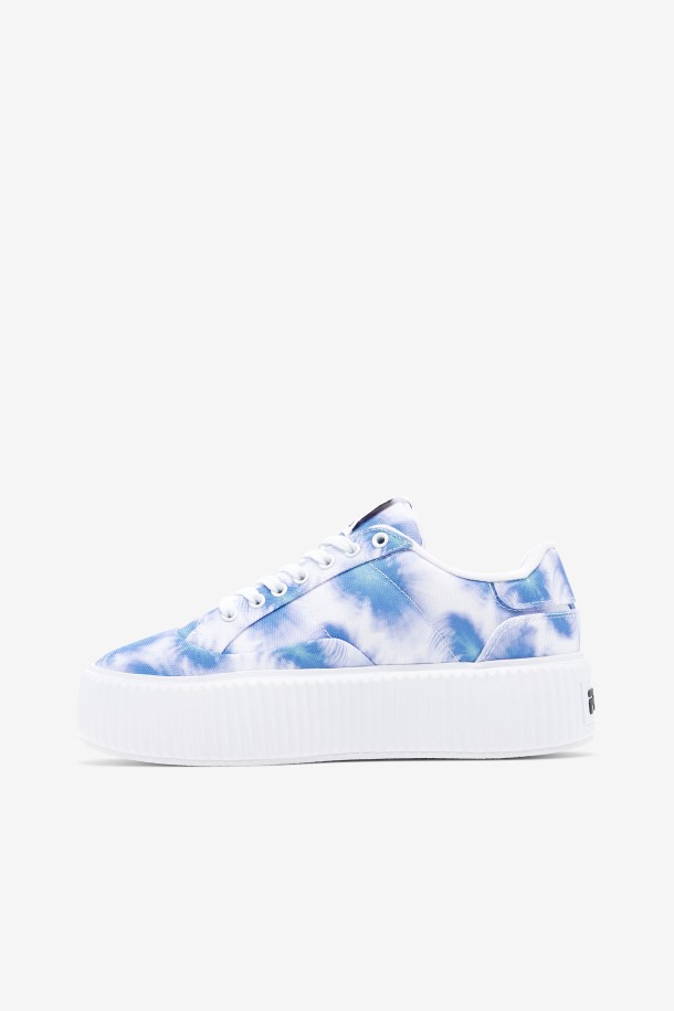 Suela Fila Outlet Bright Cobalt/storm Blue/white Mujer Sandblast Tie Dye