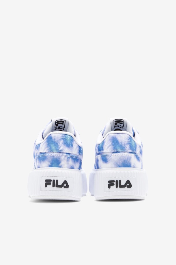 Suela Fila Outlet Bright Cobalt/storm Blue/white Mujer Sandblast Tie Dye