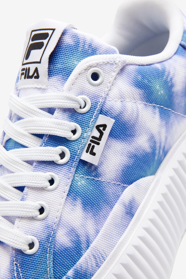 Suela Fila Outlet Bright Cobalt/storm Blue/white Mujer Sandblast Tie Dye