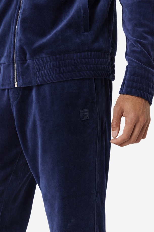 Pantalón Terciopel Azul Marino Devell De Queue Outlets