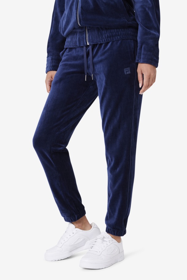 Pantalón Terciopel Azul Marino Devell De Queue Outlets