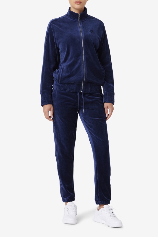 Pantalón Terciopel Azul Marino Devell De Queue Outlets