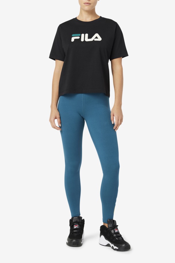 Camiseta Negra Thea Queue Outlet