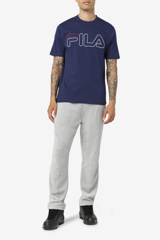 Camiseta Fila Outlets Borough Azul Marino/blanco/rojo