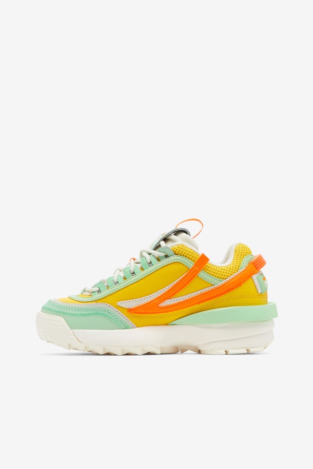 Mujer Disruptor 2 Exp Limón/verde Ceniza/naranja Fila Outlet