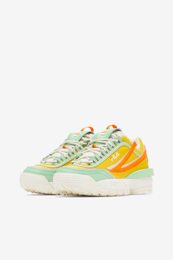 Mujer Disruptor 2 Exp Limón/verde Ceniza/naranja Fila Outlet
