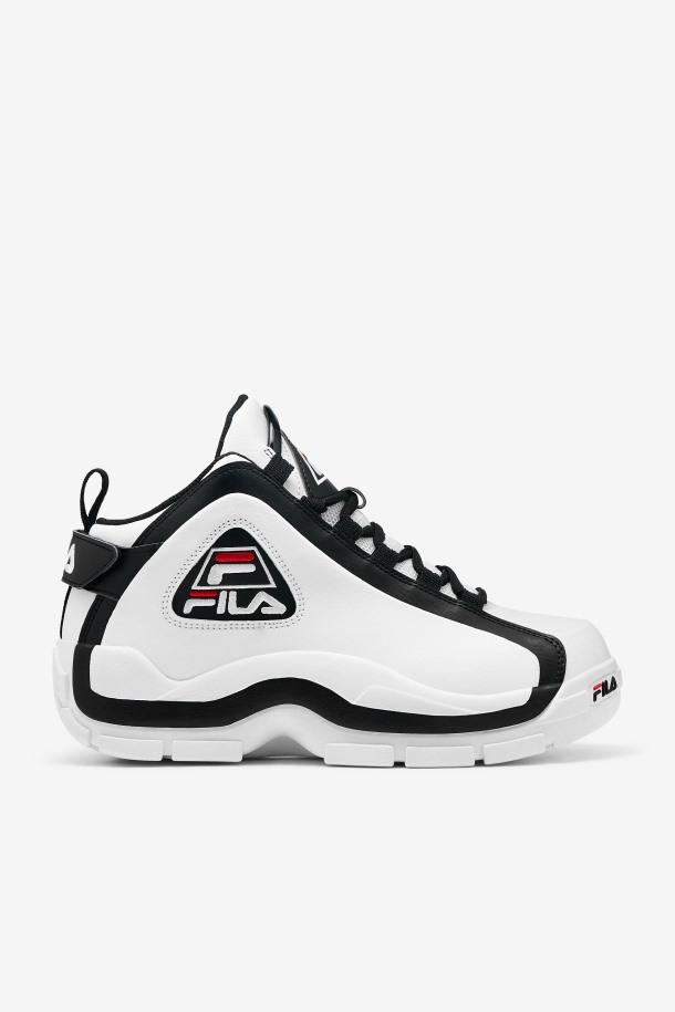 Blanco/negro/rojo Fila Outlets Hombre Grant Hill 2