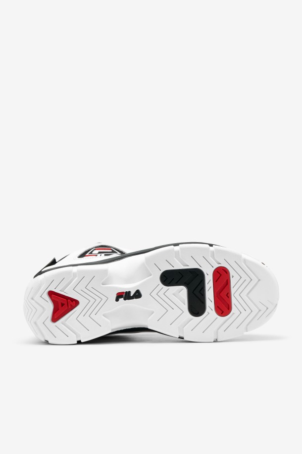 Blanco/negro/rojo Fila Outlets Hombre Grant Hill 2