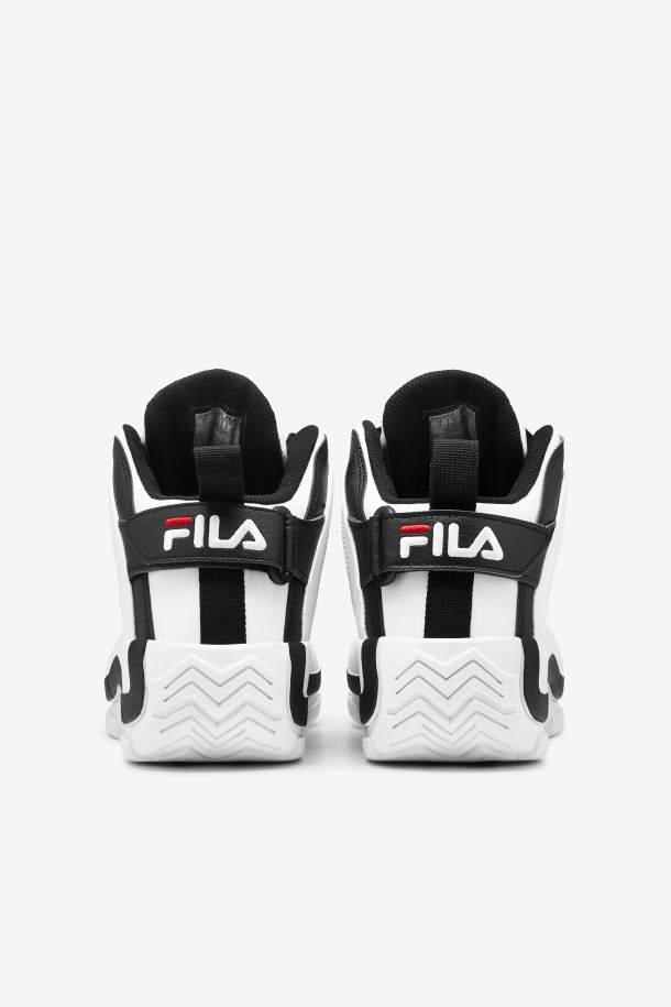 Blanco/negro/rojo Fila Outlets Hombre Grant Hill 2