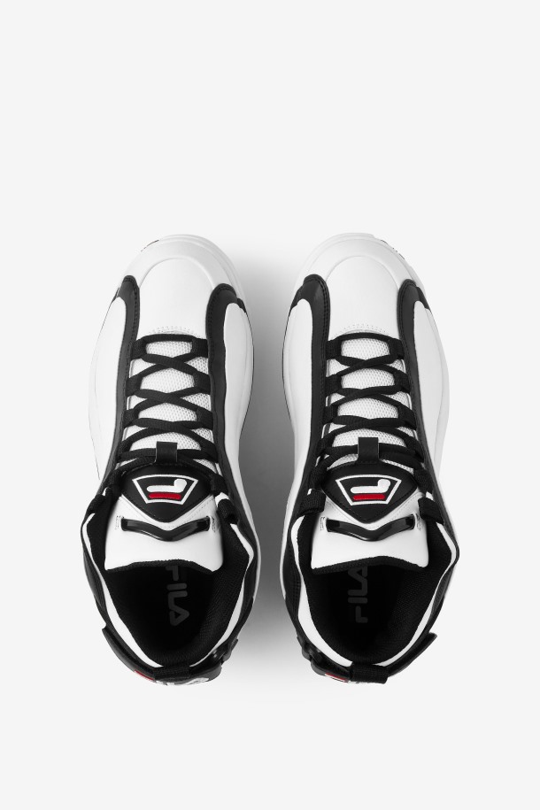 Blanco/negro/rojo Fila Outlets Hombre Grant Hill 2
