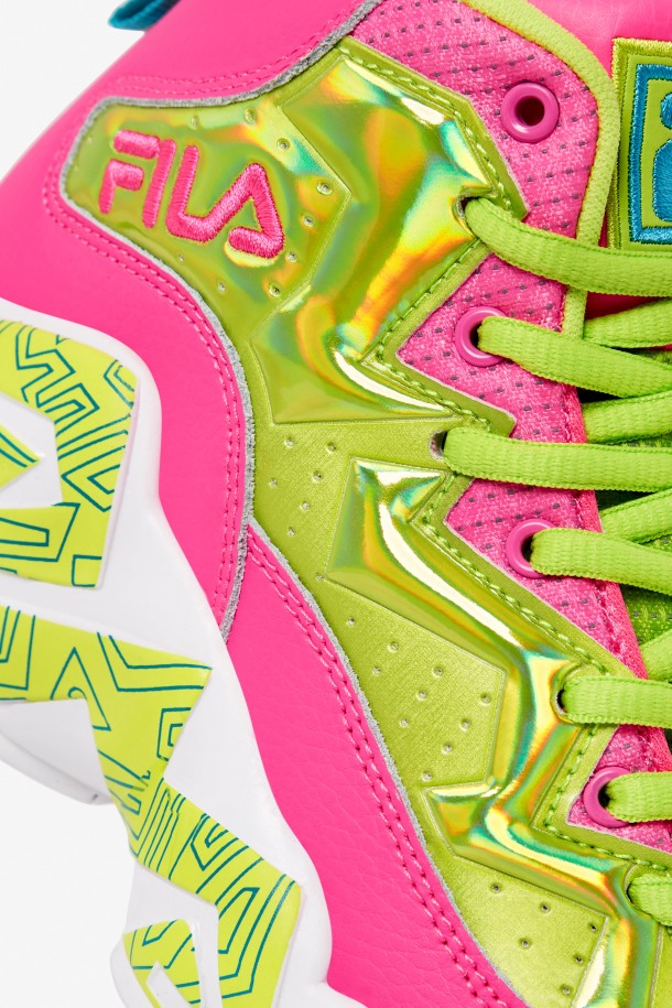 Fila Outlets Niños Grandes Mb Night Walk Rosa/lime Punch/blanco