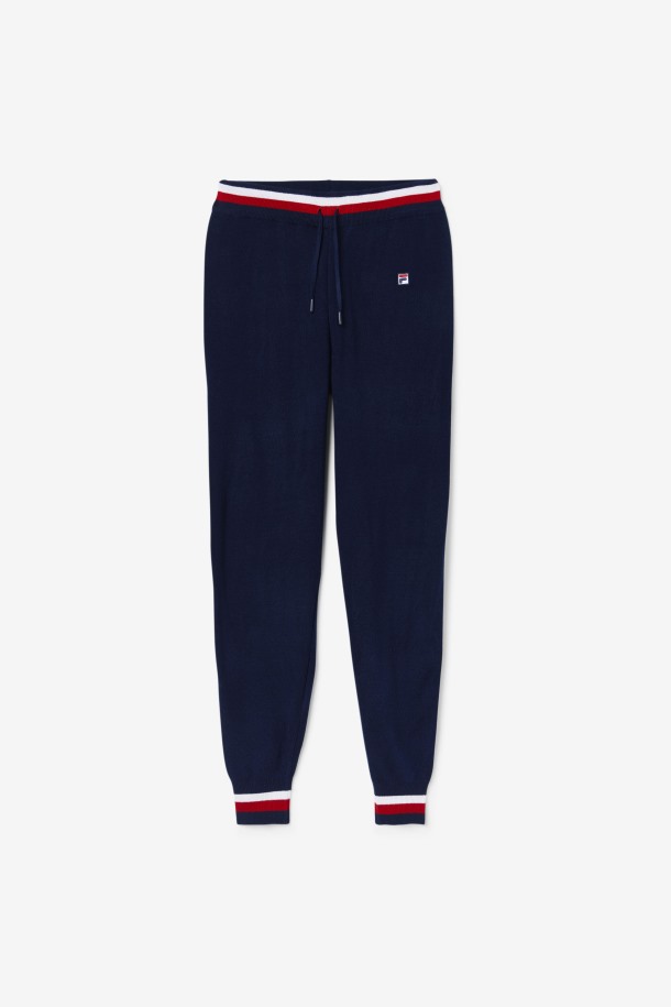 Frankie Knit Pantalon Fila Outlet Azul Marino/rojo/blanco